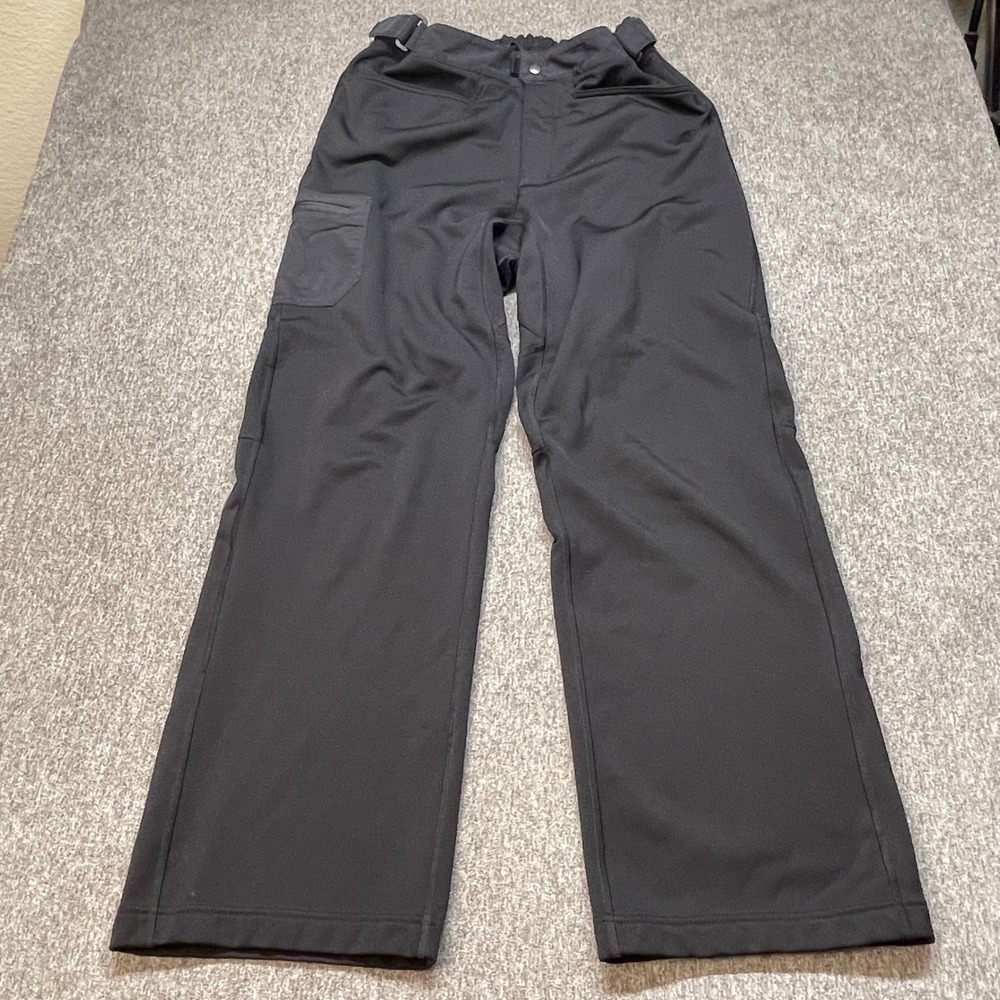KLIM Transition Men's Softshell Pants Black Moto Snowmobile Liner Cargo Large‎